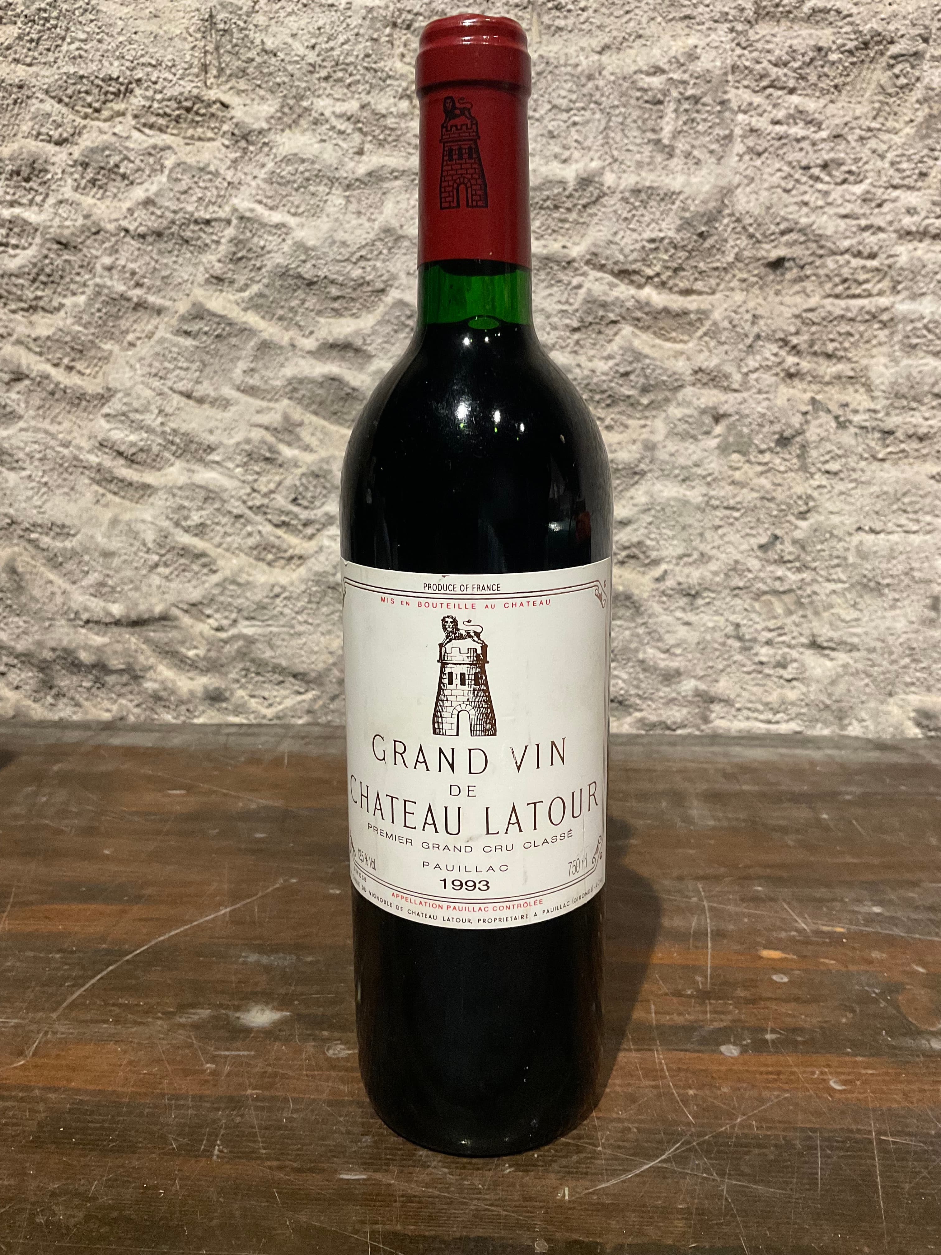 Grand Vin de château Latour, Pauillac, 1993