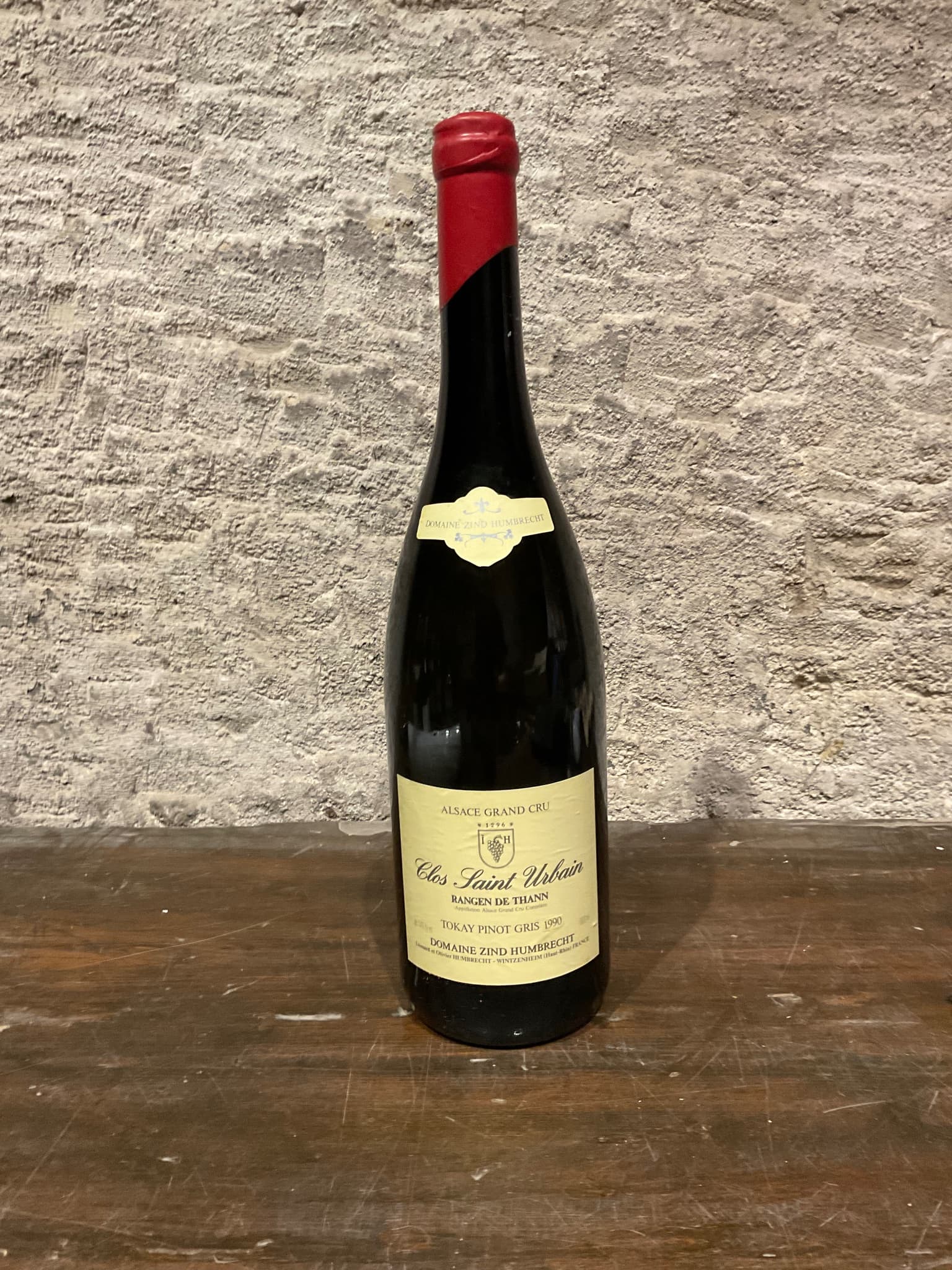 Domaine Zind Humbrecht, Pinot Gris Thann Clos Saint Urbain  Grand Cru,, 1990 (Jérob. 3l)