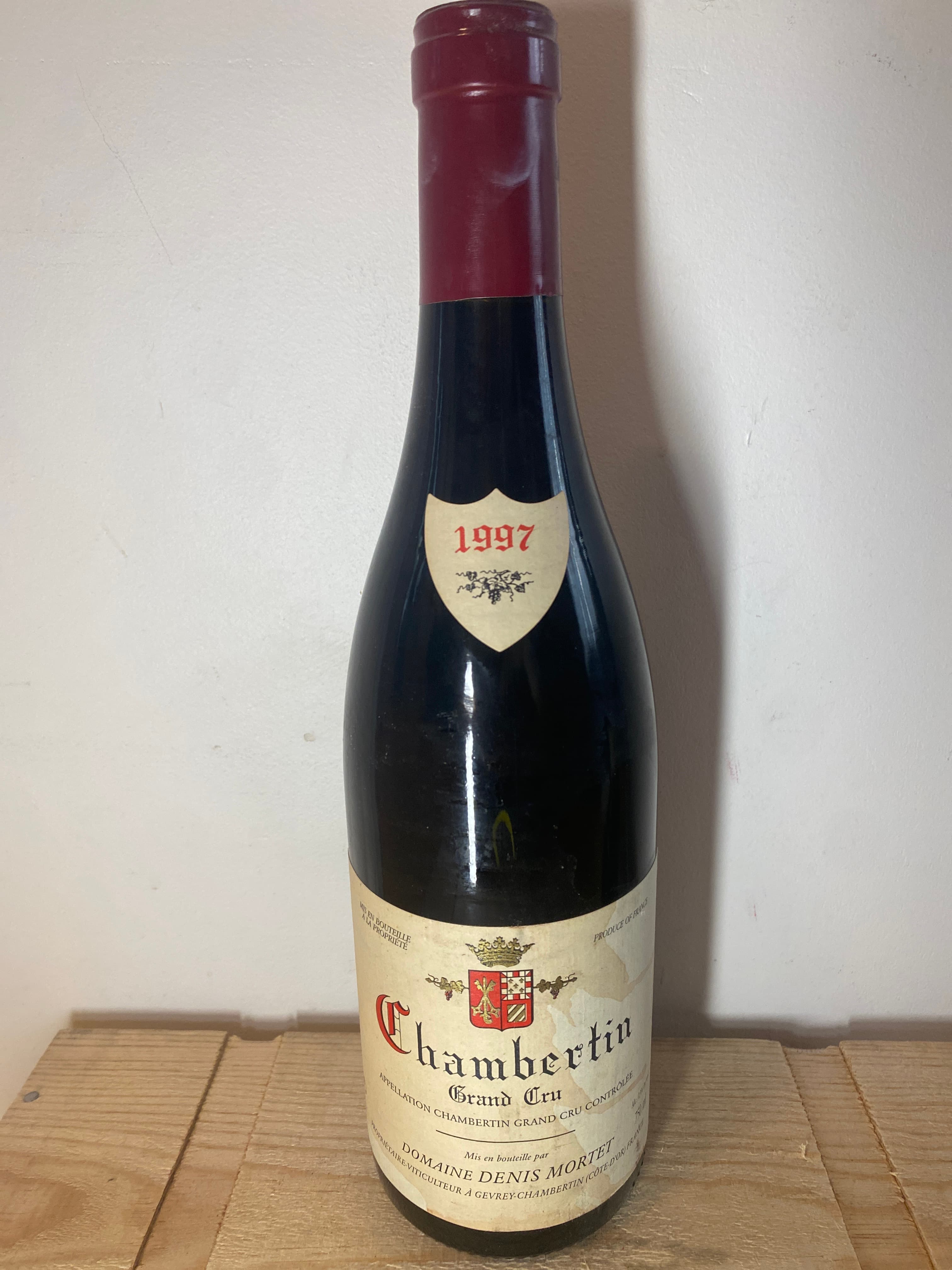 Chambertin Grand Cru, Domaine Denis Moret, 1997