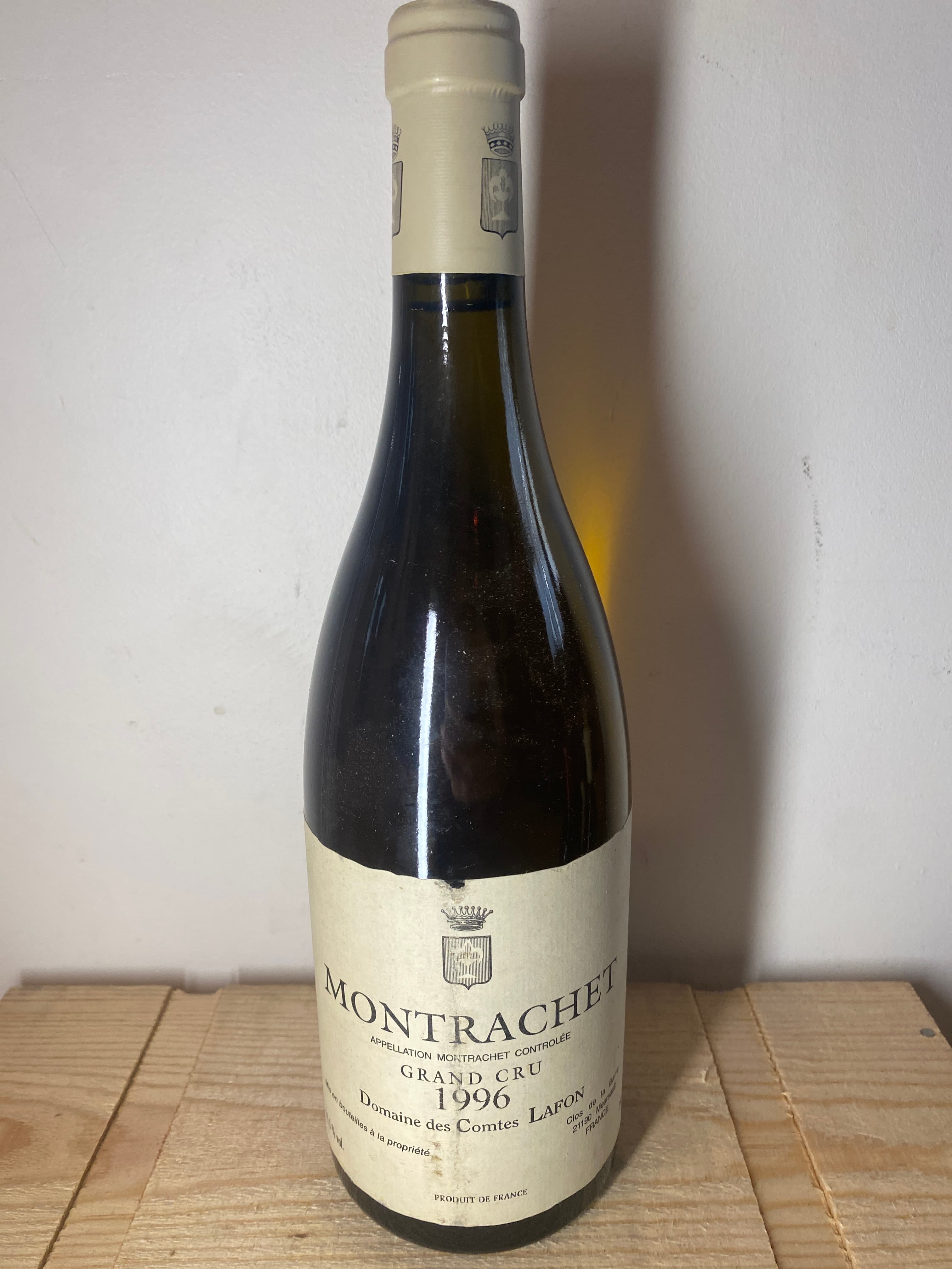 Montrachet Grand Cru, Domaine des Comtes Lafon, 1996