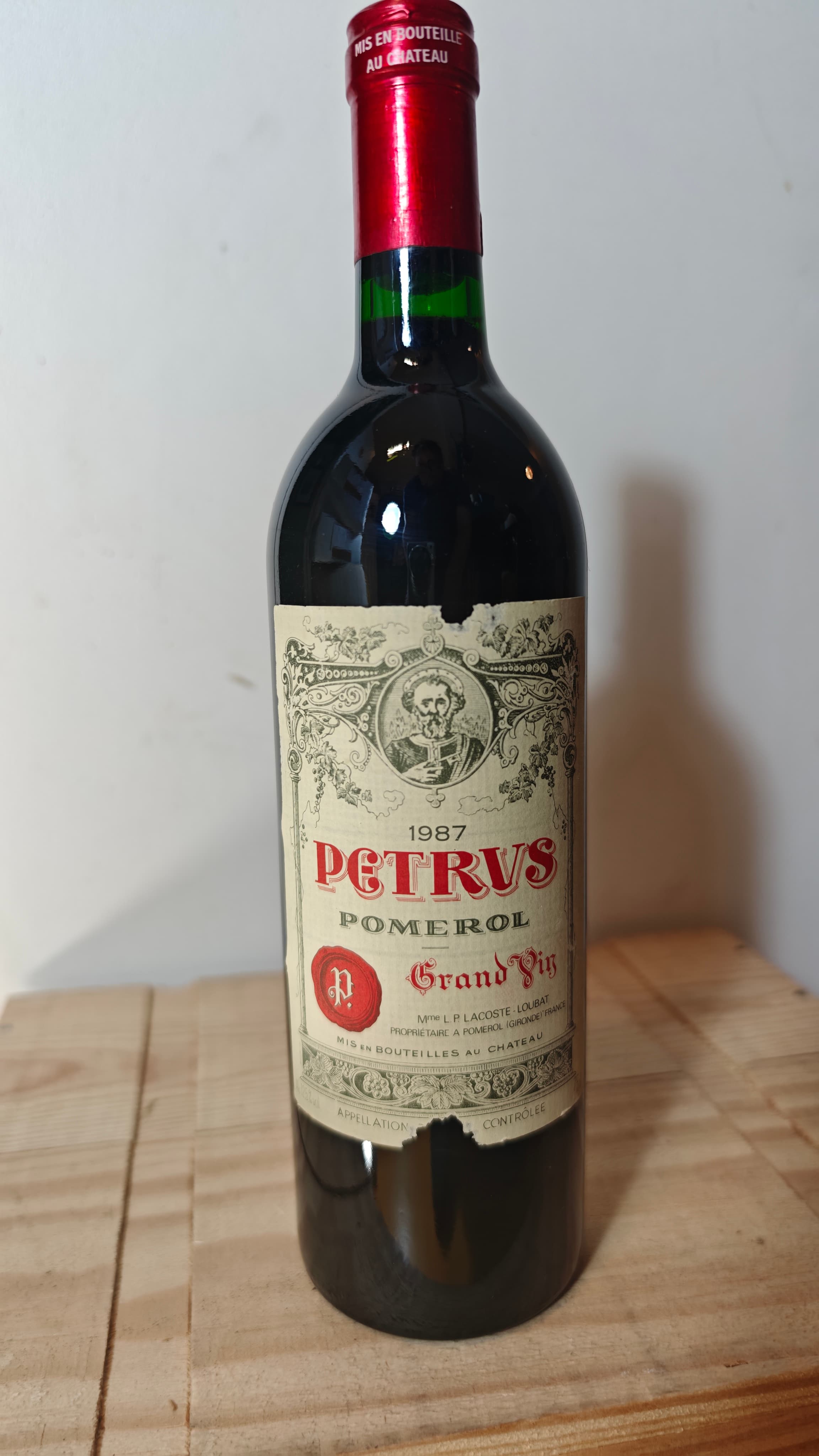 Pétrus, Pomerol, 1987