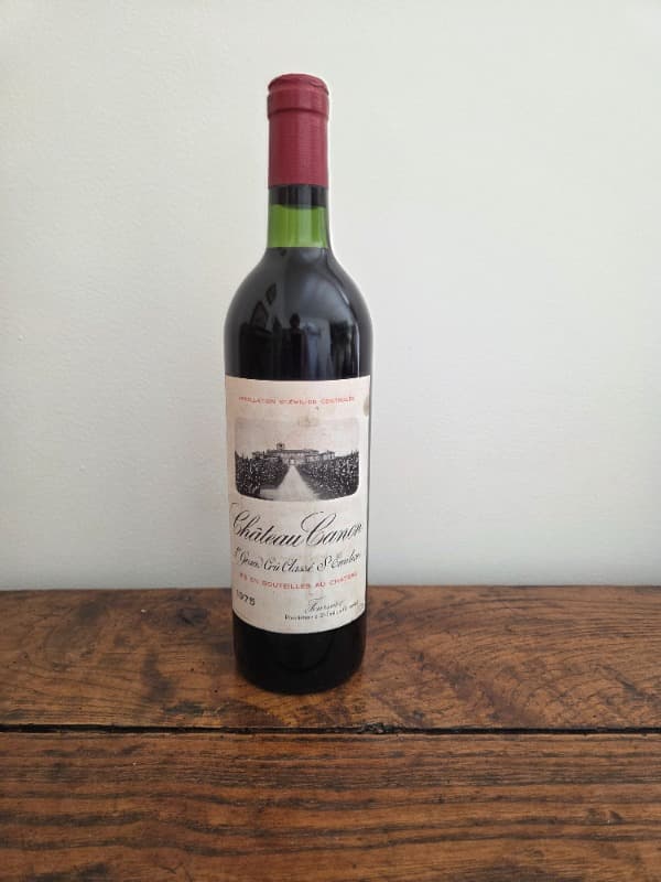 château Canon, Saint-Émilion Grand Cru, 1975