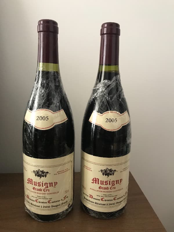 2 x Musigny, Christian Confuron, 2005