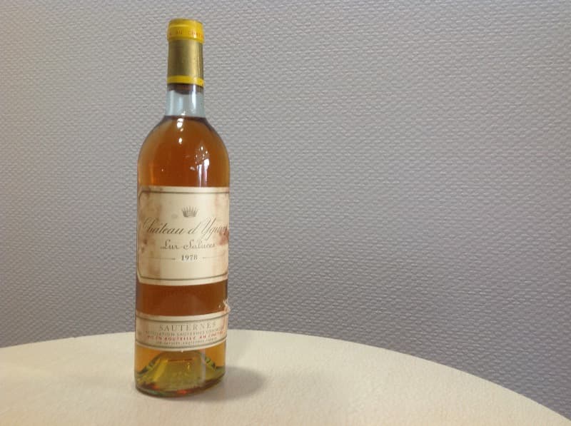 Château d'Yquem, Sauternes, 1978
