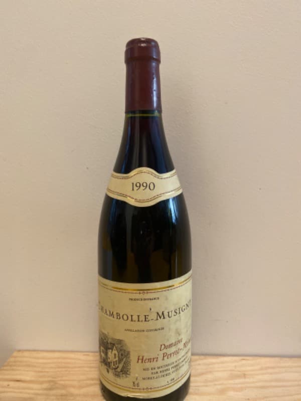 Chambolle-Musigny, Grand Cru, Domaine Henri Perrot-Minot, 1990