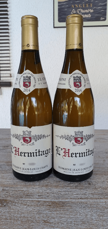 2 x Hermitage (Bc/Wh), JEAN LOUIS CHAVE, 2014