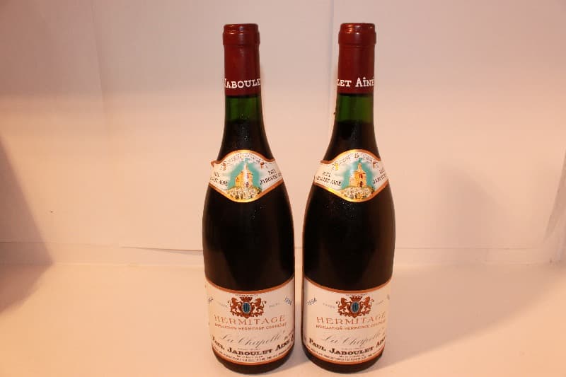 2 x Hermitage, LA CHAPELLE, JABOULET, 1994