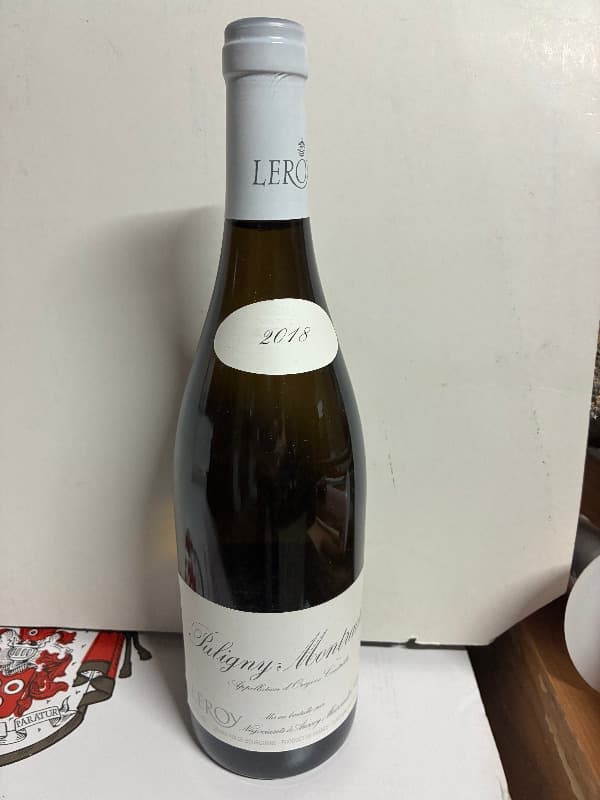 Puligny-Montrachet, Domaine Leroy, 2018
