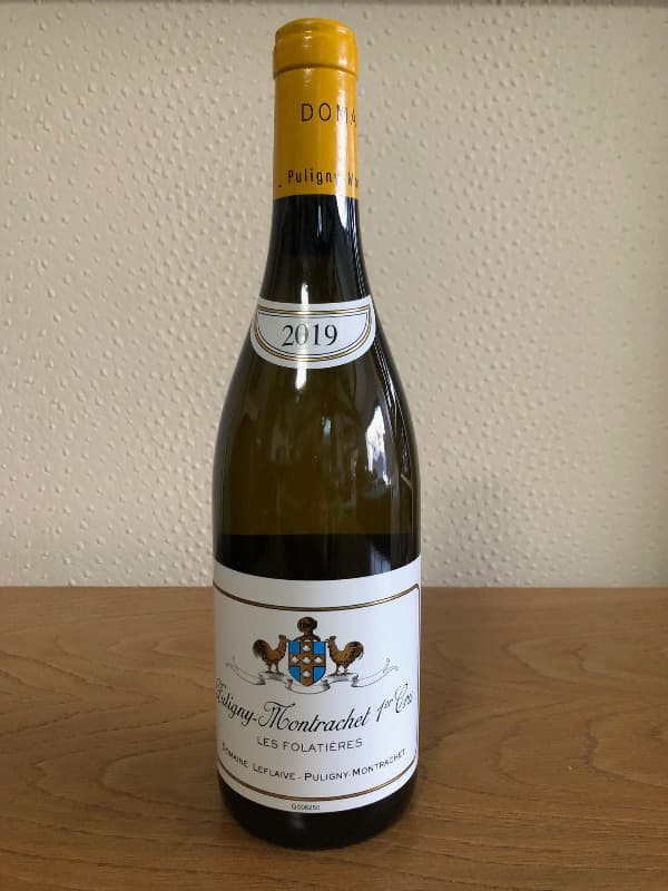 Puligny-Montrachet, 1er cru Les Folatières, Domaine Leflaive, 2019