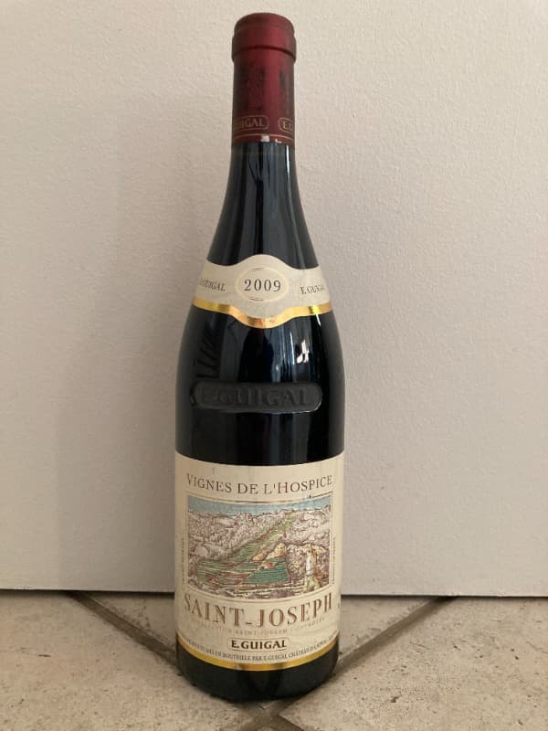 Saint-Joseph, Vignes de l'Hospice, Domaine E. Guigal, 2009