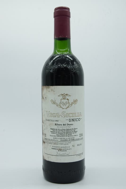 "Unico", Vega Sicilia, Ribera del Duero, 1968