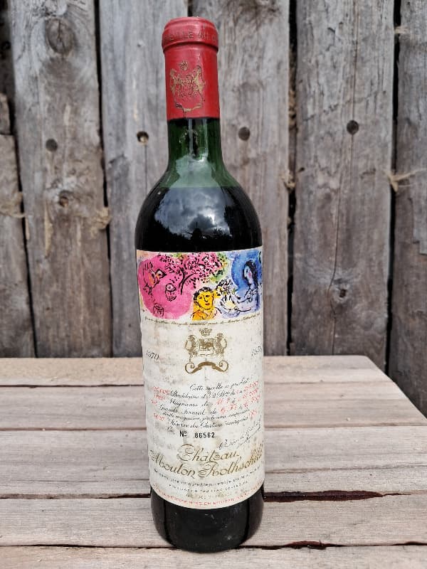 Château Mouton Rothschild, Pauillac, 1970