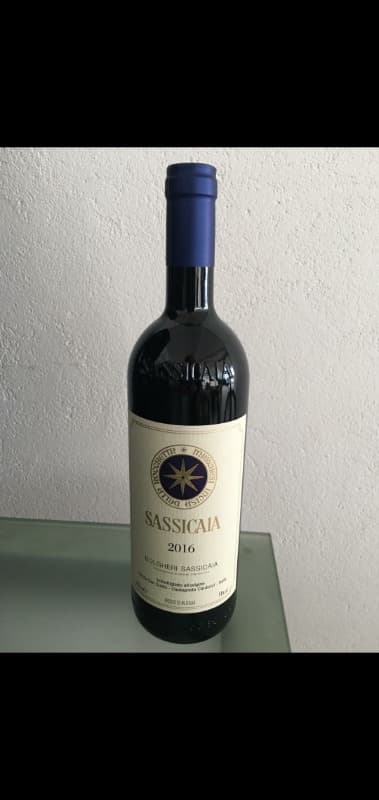 Sassicaia, Tenuta San Guido, 2016
