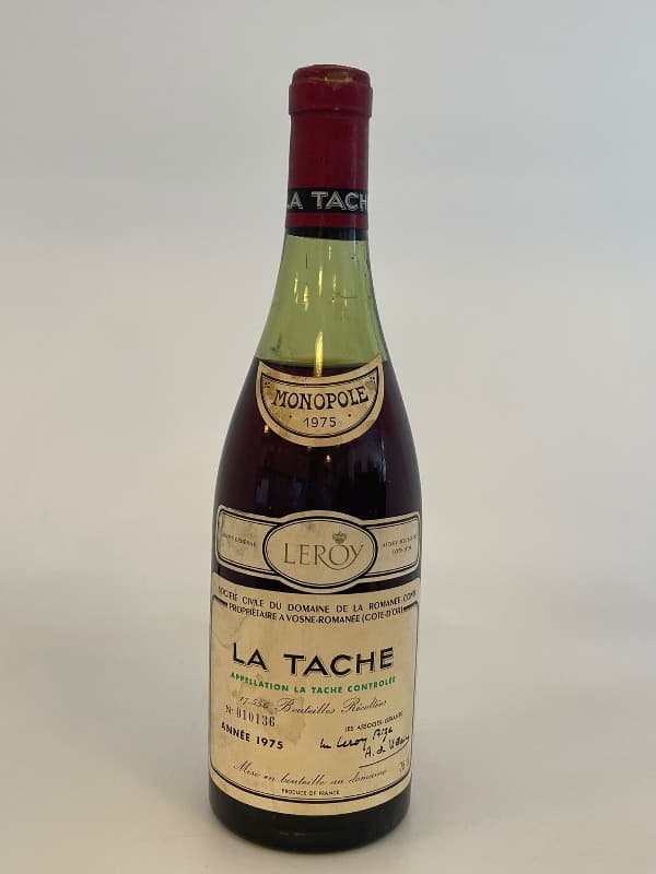 La Tâche, Domaine de la Romanée Conti, 1975