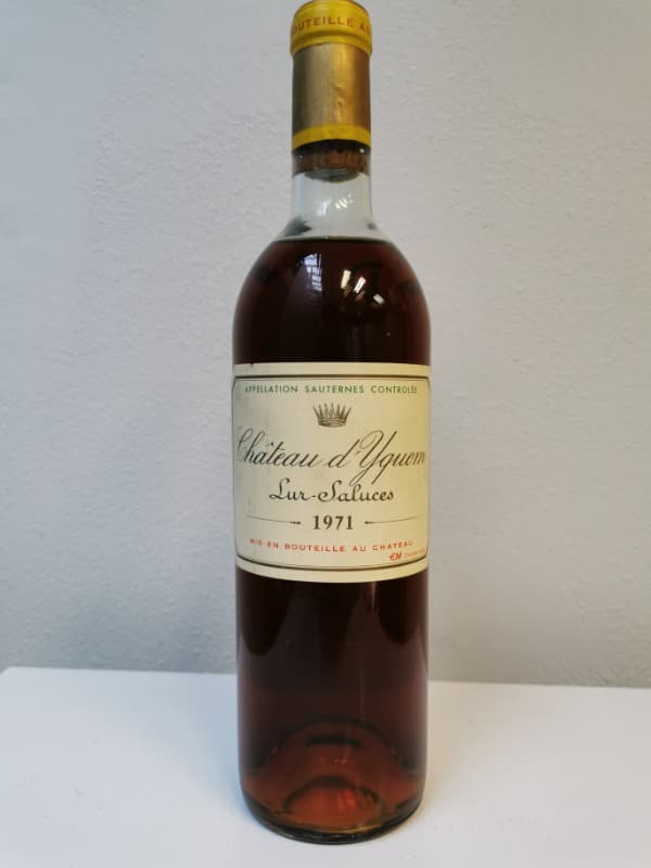 Château d'Yquem, Sauternes, 1971