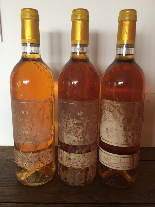 3 x Château d'Yquem, Sauternes, 1994