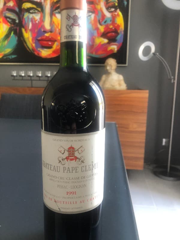Château Pape Clément, Pessac-Léognan, 1991