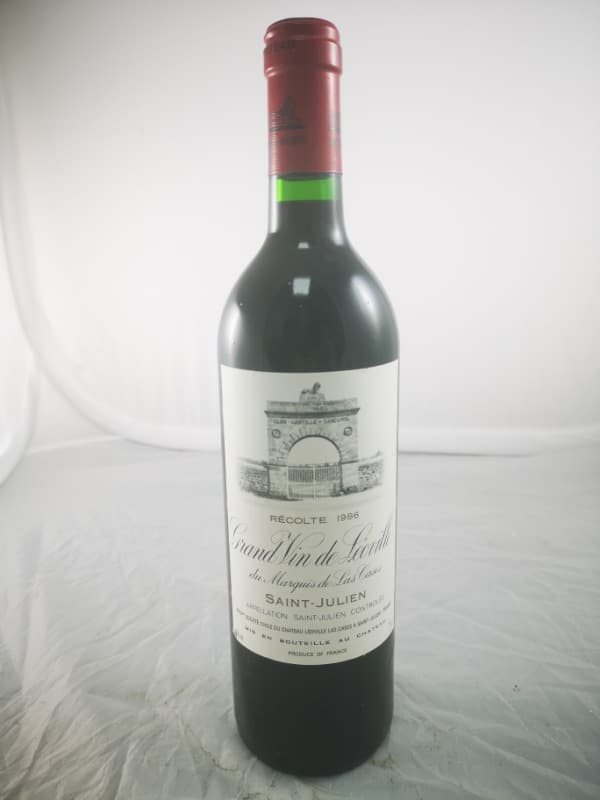 Grand Vin de Léoville du marquis de las Cases, Saint-Julien, 1986