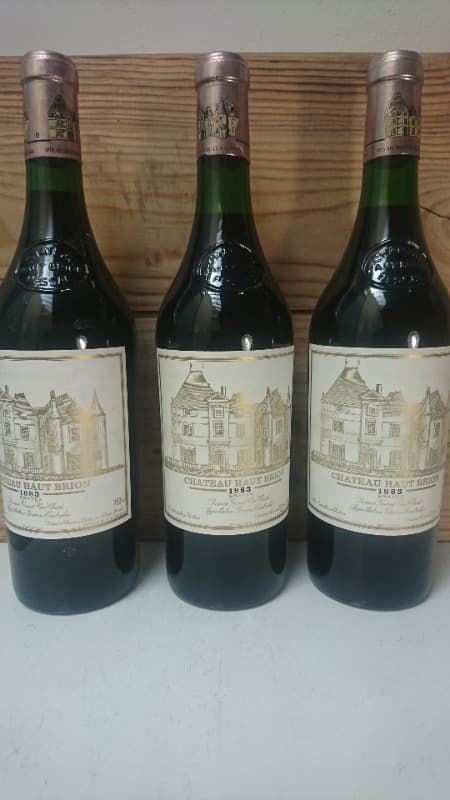 6 x Château Haut Brion, Pessac-Léognan, 1983