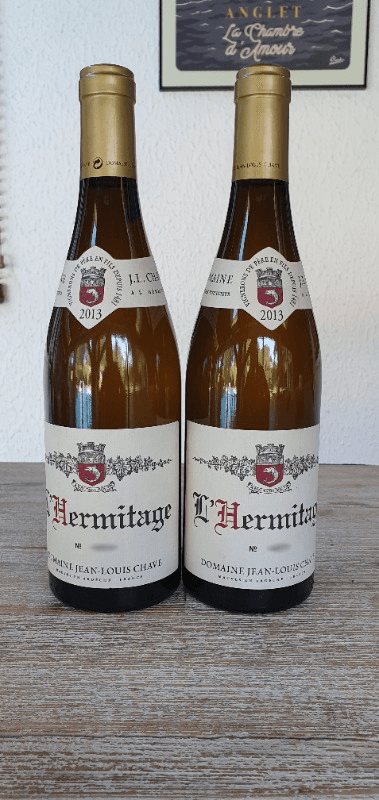 2 x Hermitage (Bc/Wh), JEAN LOUIS CHAVE, 2013