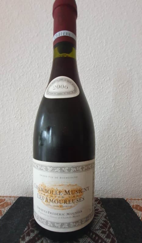 Chambolle-Musigny, 1er Cru les Amoureuses, Jacques Frederic Mugnier, 2006