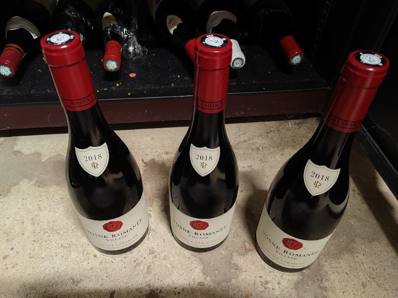 3 x Vosne-Romanée, Domaine Lamarche, 2018