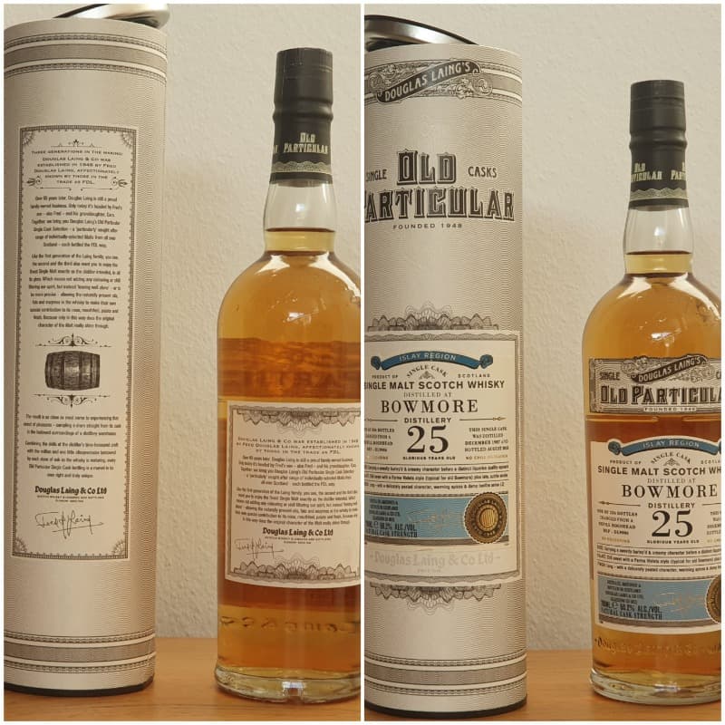 25 years old natural cask Strength, BOWMORE - Islay single malt, Whisky, 1987