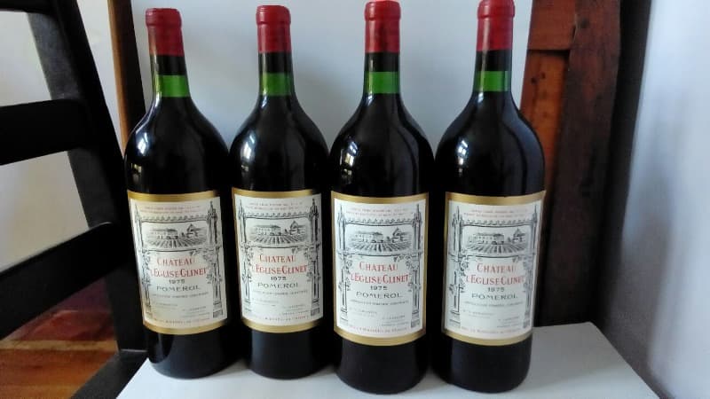 4 x L'eglise-clinet, Pomerol, 1975 (Magnum)