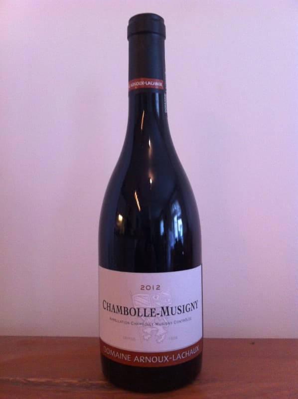 Chambolle-Musigny, Domaine Arnoux-Lachaux, 2012