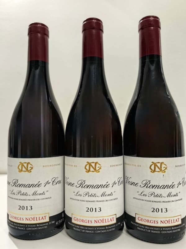 3 x Vosne-Romanée, 1er Cru - Les Petits Monts, Domaine Georges Noellat, 2013