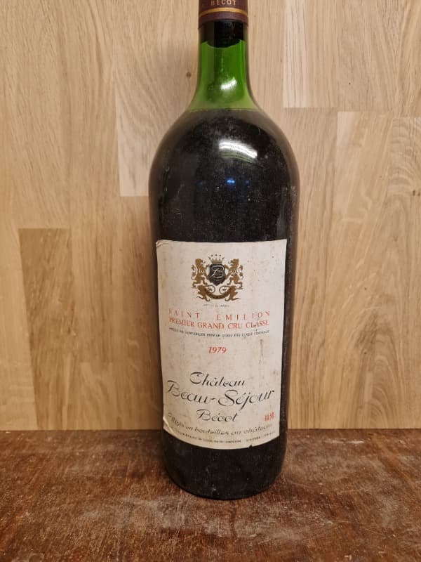 château Beau-Séjour Bécot, Saint-Émilion Grand Cru, 1979 (Magnum)