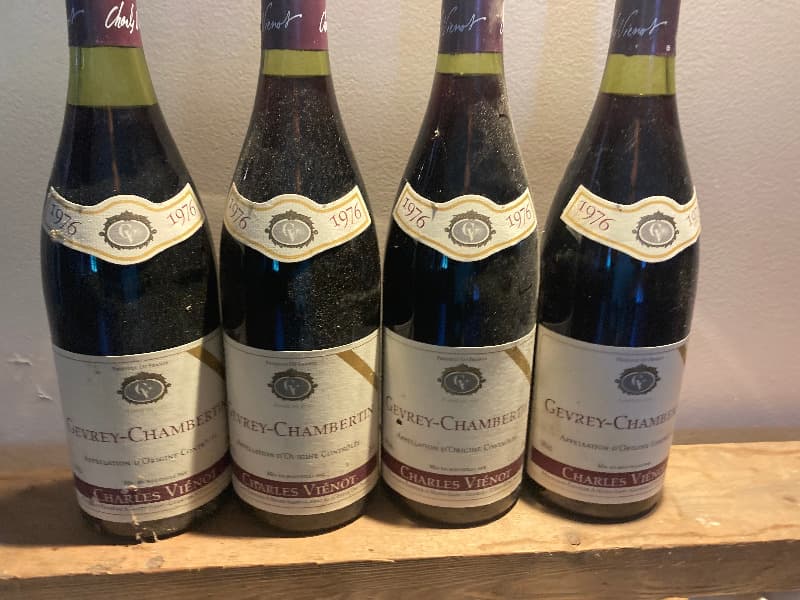 4 x Gevrey-Chambertin, Charles Vienot, 1976