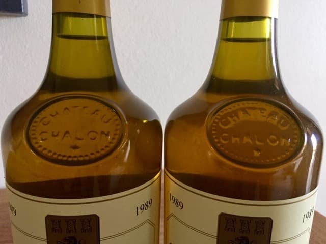 2 x Vin Jaune de grande Garde, Château Chalon, Fruitière Viticole Voiteur, 1989