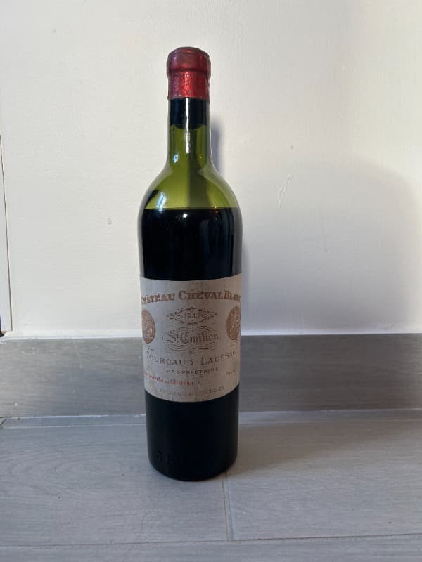 Château Cheval Blanc, Saint-Émilion Grand Cru, 1943