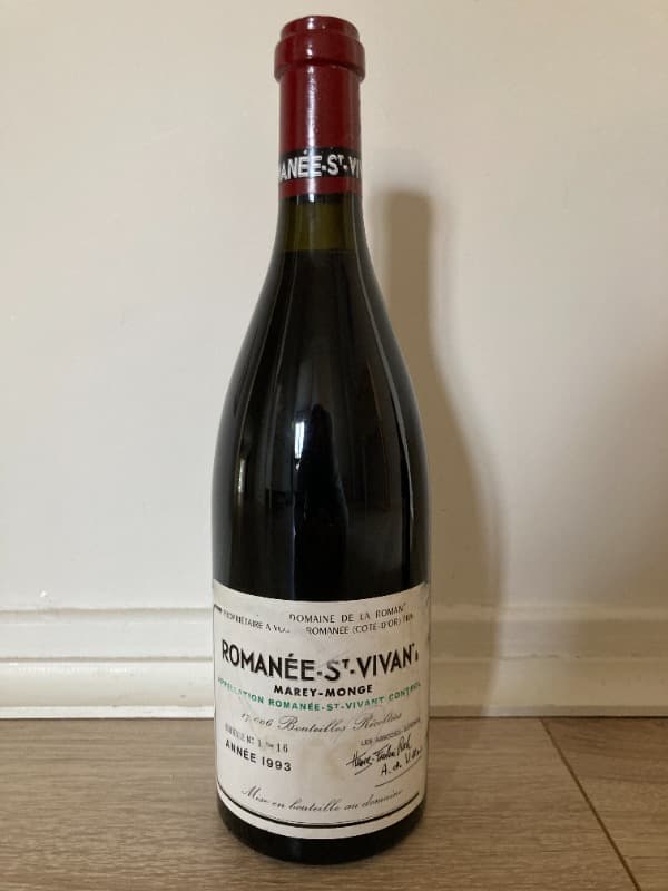Romanée-Saint-Vivant, Grand cru, Domaine de la Romanée-Conti, 1993