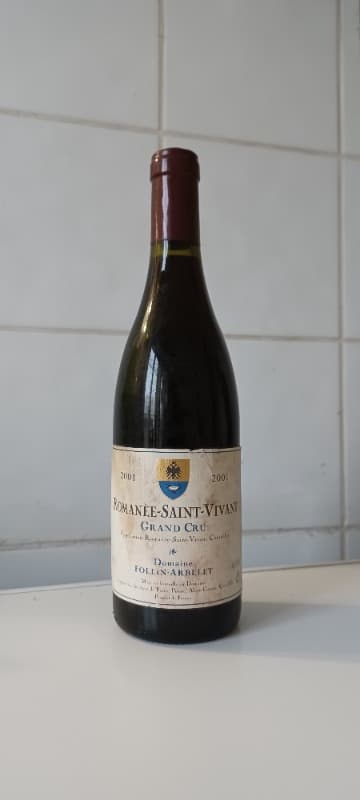 Romanée-Saint-Vivant, Grand Cru, Follin-Arbelet, 2001