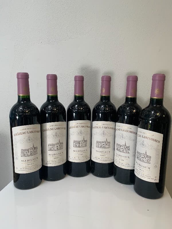 6 x Château Lascombes, Margaux, 2002