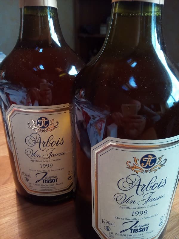 2 x Arbois, Jacques Tissot, 1999 (62 cl)