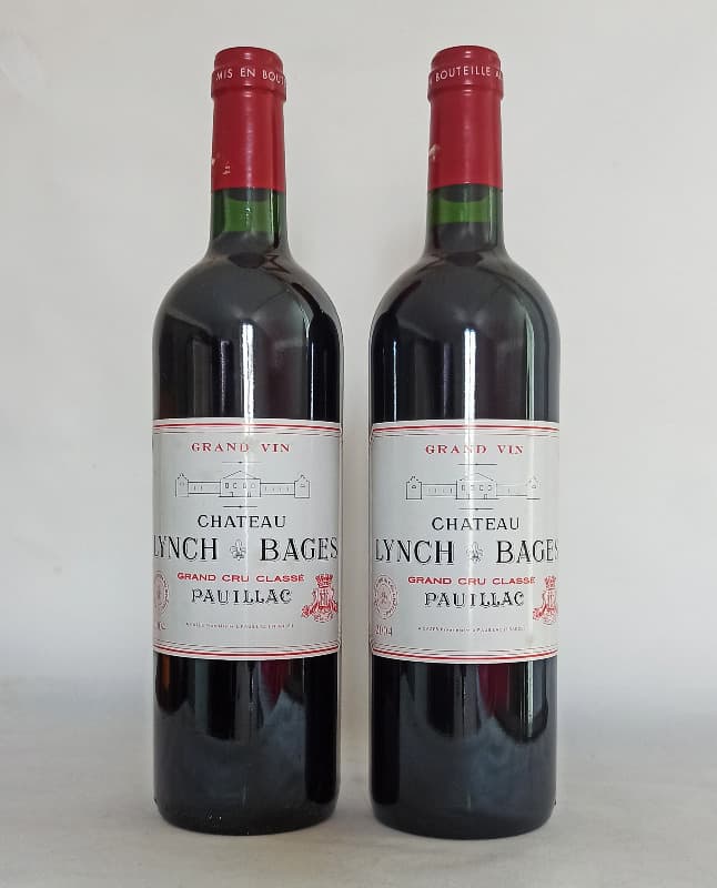 2 x Château Lynch-Bages, Pauillac, 2004