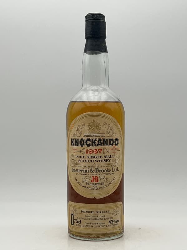 Pure single malt scotch whisky, Knockando, Whisky, 1967