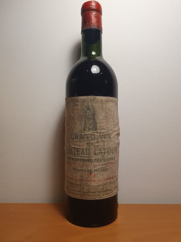 Grand Vin de Château Latour, Pauillac, 1954