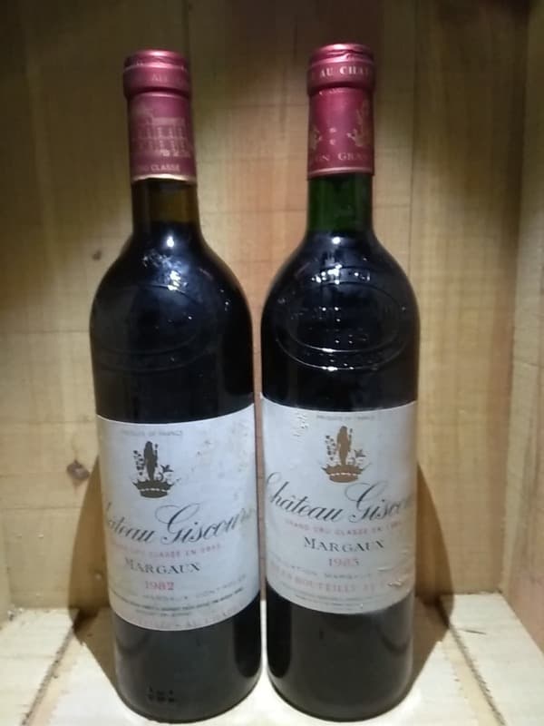 2 x Château Giscours, Margaux, 1982 & 1985