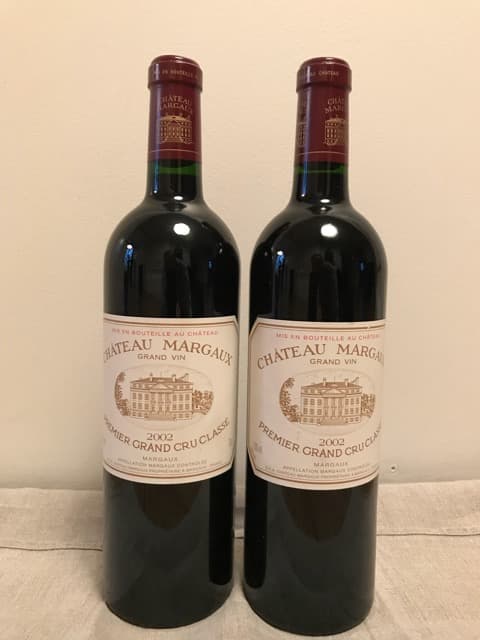 2 x Château Margaux, Margaux, 2002