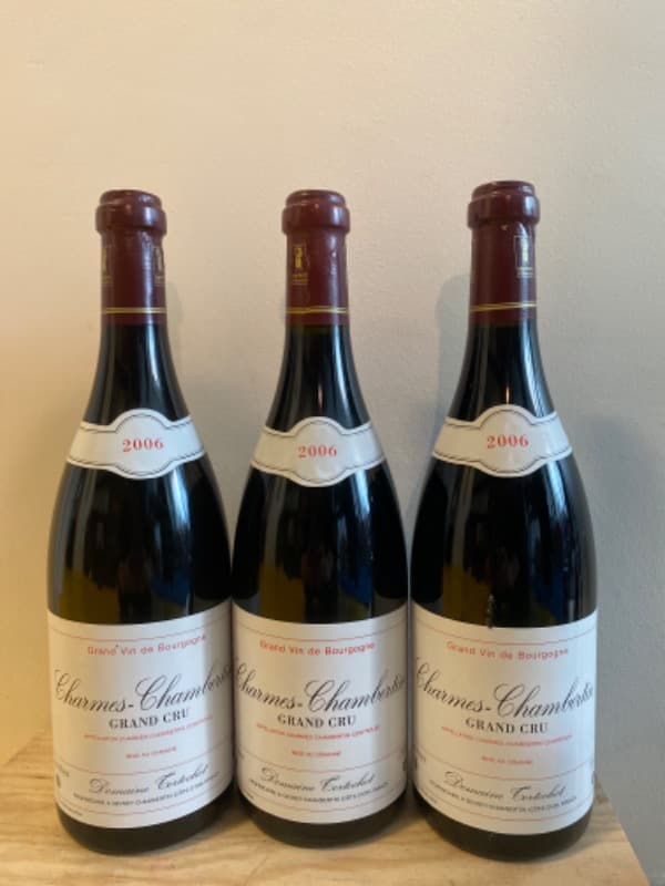 3 x Charmes-Chambertin, Domaine Tortochot, 2006