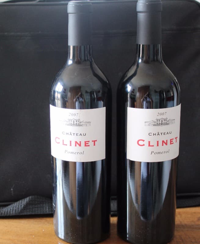 2 x Château Clinet, Pomerol, 2007