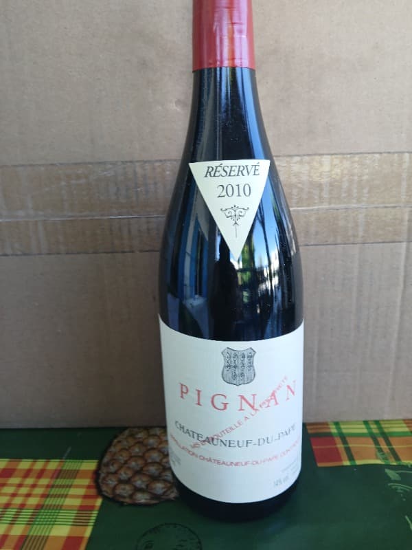 Châteauneuf-du-Pape, Pignan, 2010