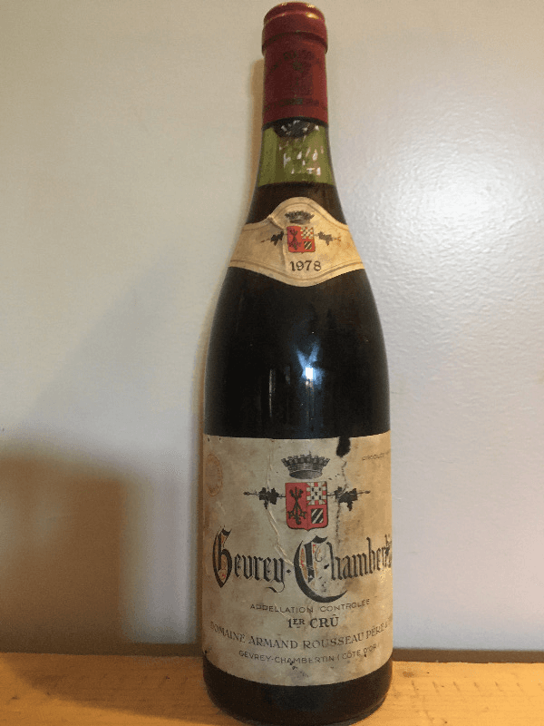 Gevrey-Chambertin, A. Rousseau, 1978