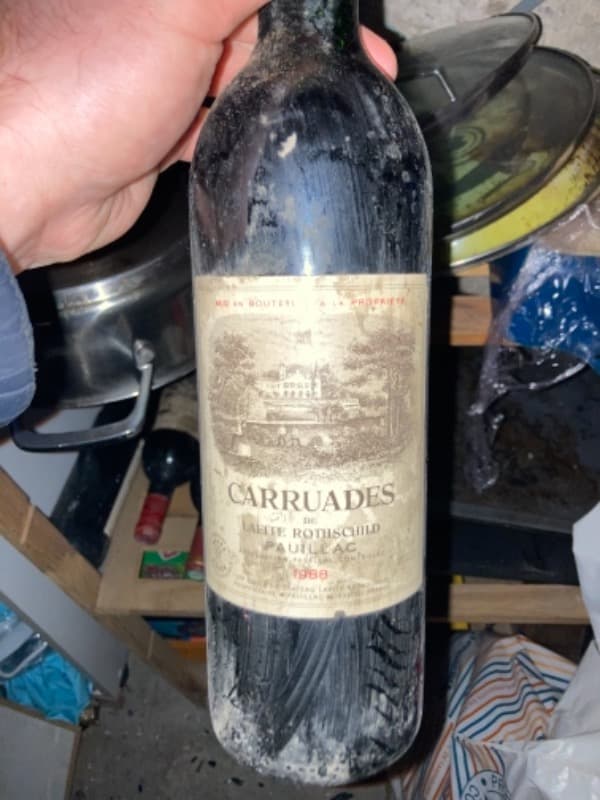 Carruades, Lafite Rothschild, Pauillac, 1988