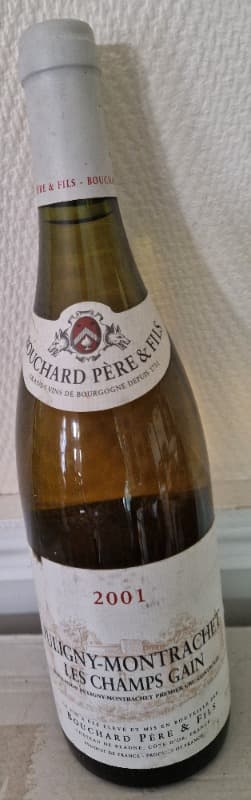Puligny-Montrachet, 1er cru Les Champs Gains, Bouchard Père et Fils, 2001