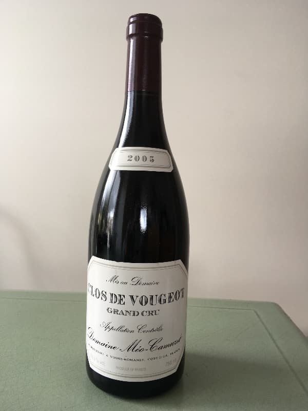 Clos de Vougeot, Domaine Méo Camuzet, 2005